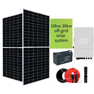 Ev Depolama Şebekeden Bağımsız Güneş Enerjisi Sistemi